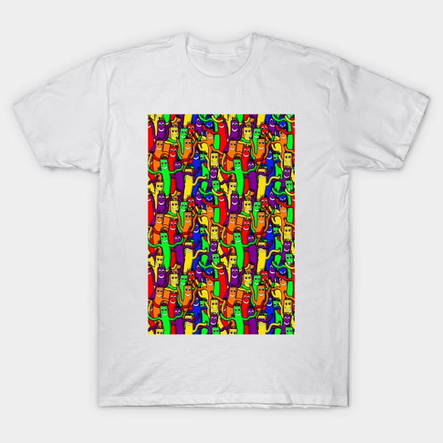 wacky inflatable arm flailing tube man T-Shirt by B0red